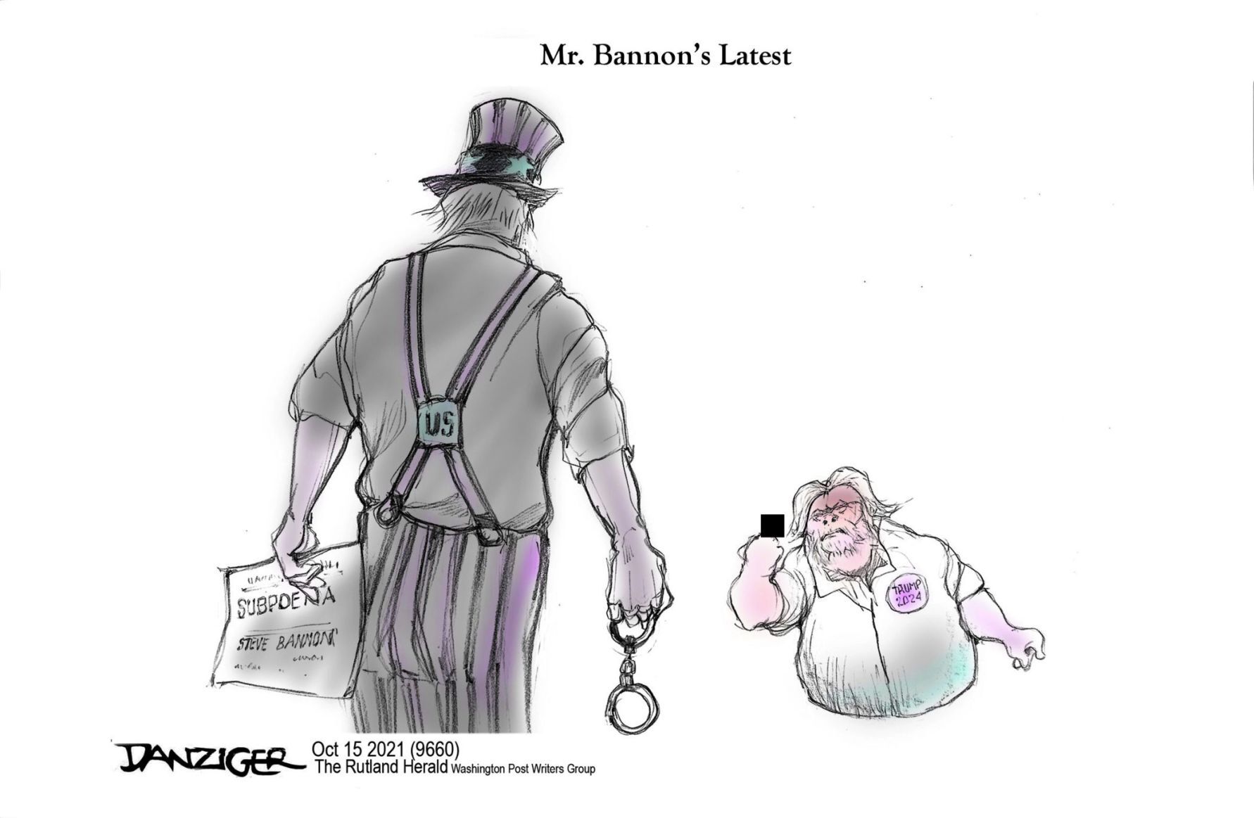 Jeff Danziger cartoon